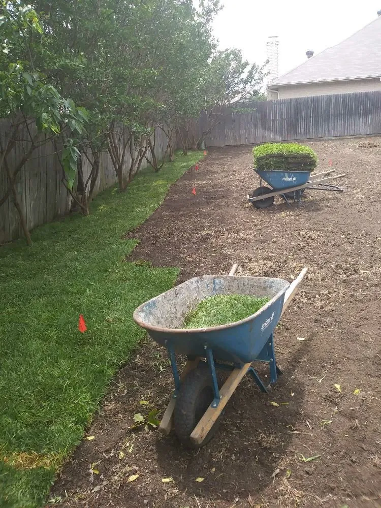 Reliable yard cleanup service in Mansfield, TX by J&A Landscapes