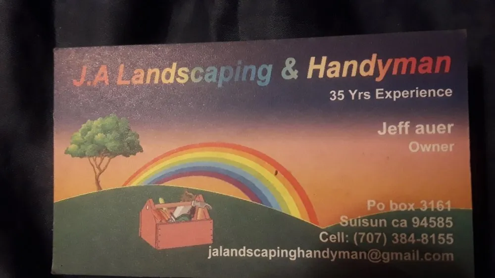 Top-rated lawn mowing service in Suisun City, CA by Ja Landscaping & Handyman