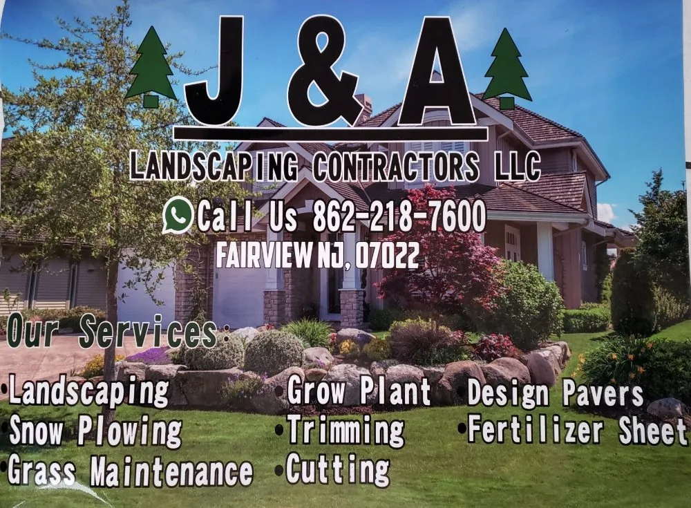 Reliable landscape installation in Fairview, NJ - J&A Landscaping