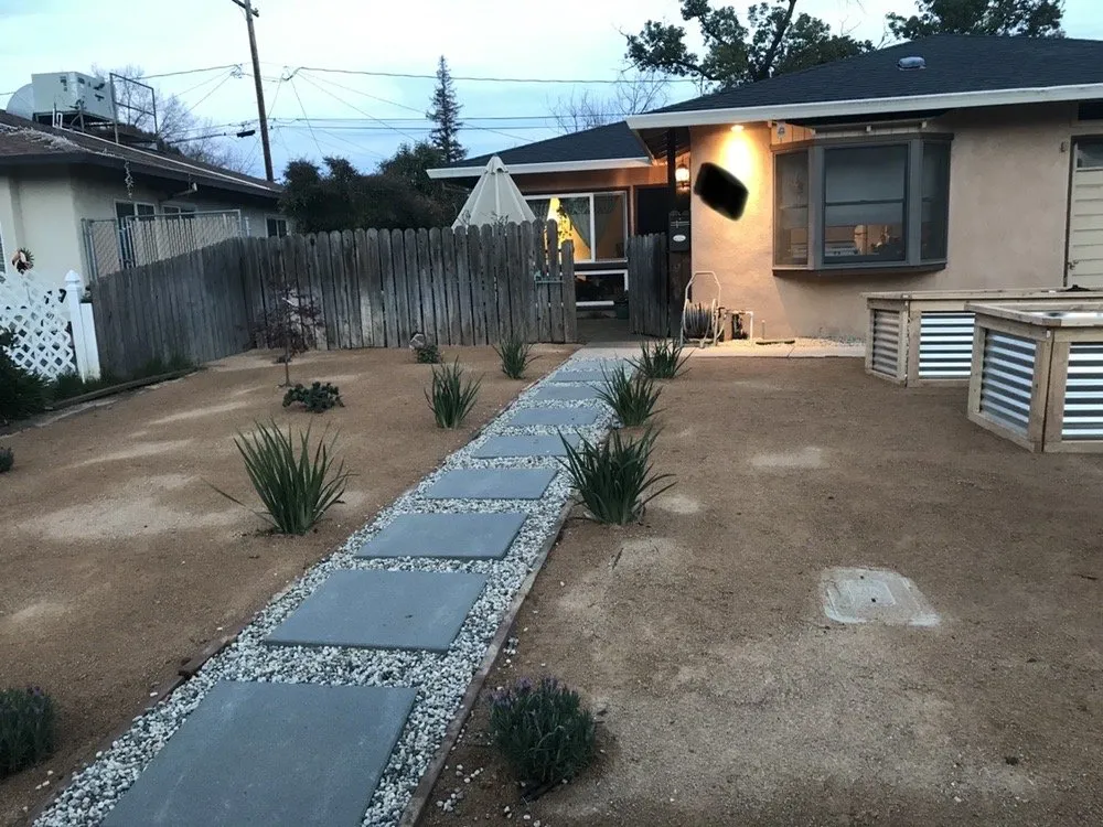 Expert garden landscaping in Palermo, CA by JA Landscaping
