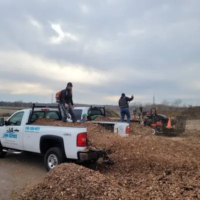 JA Lawn Service Logo