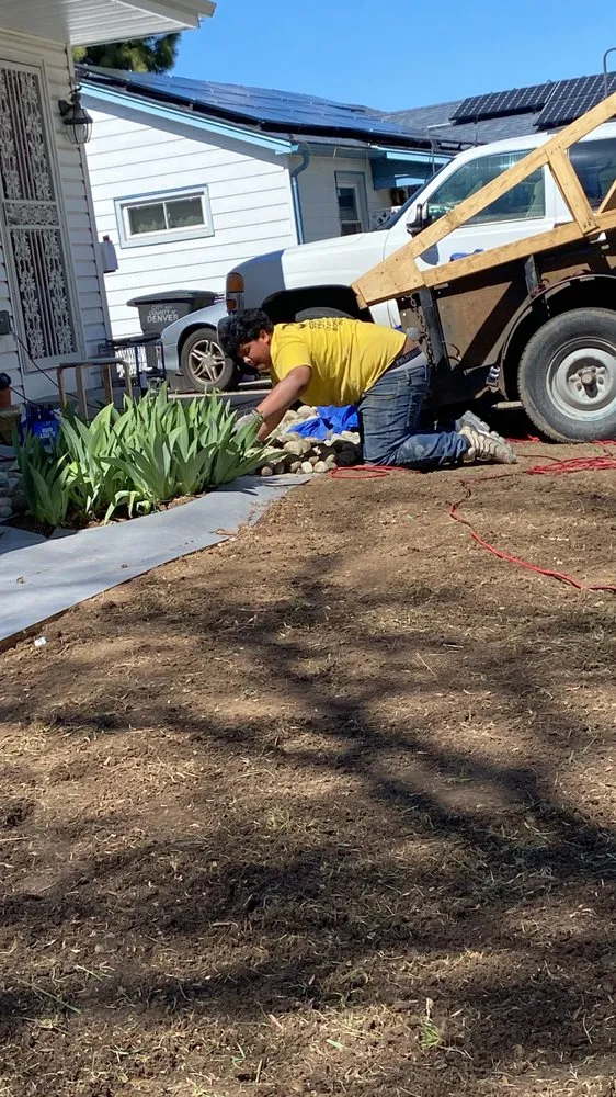 Professional outdoor landscaping with custom design across Englewood, CO - JA Services Property Maintenance