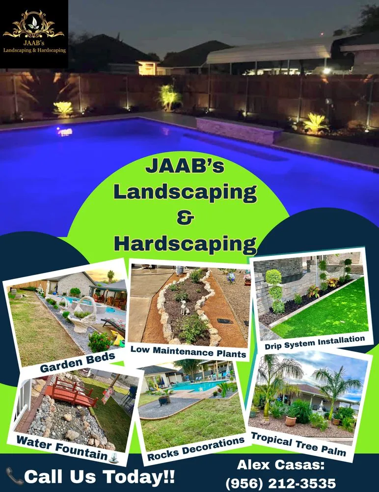 Expert residential landscaping for outdoor upgrades in Mission, TX by Jaabs Landscaping