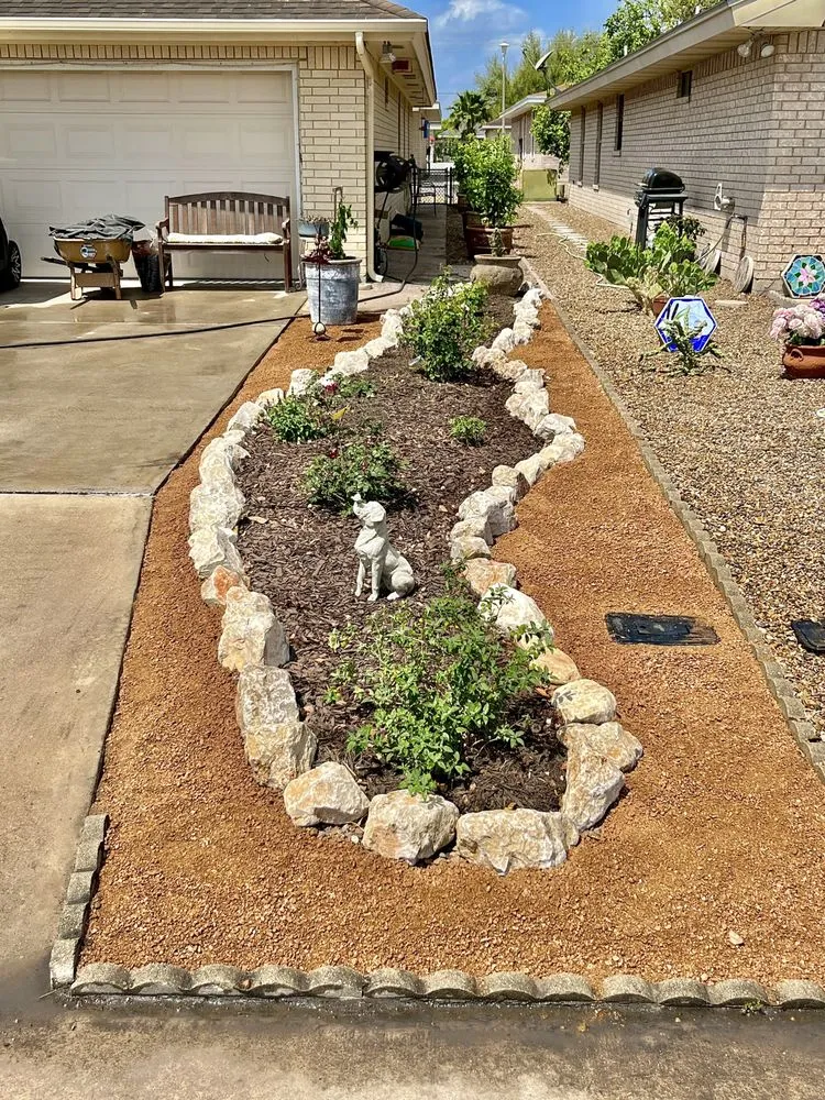 Custom lawn mowing service for year-round maintenance in Mission, TX by Jaabs Landscaping