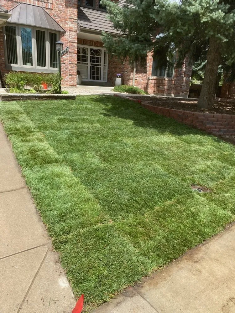 Professional garden landscaping in Northglenn, CO by JAB Landscaping