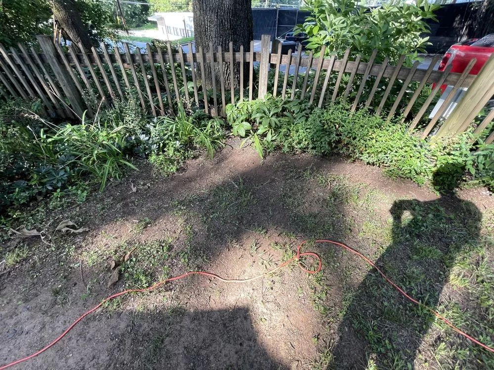 Custom yard cleanup service in Atlanta, GA by Jacen & Johnnie’s Lawncare and Landscaping