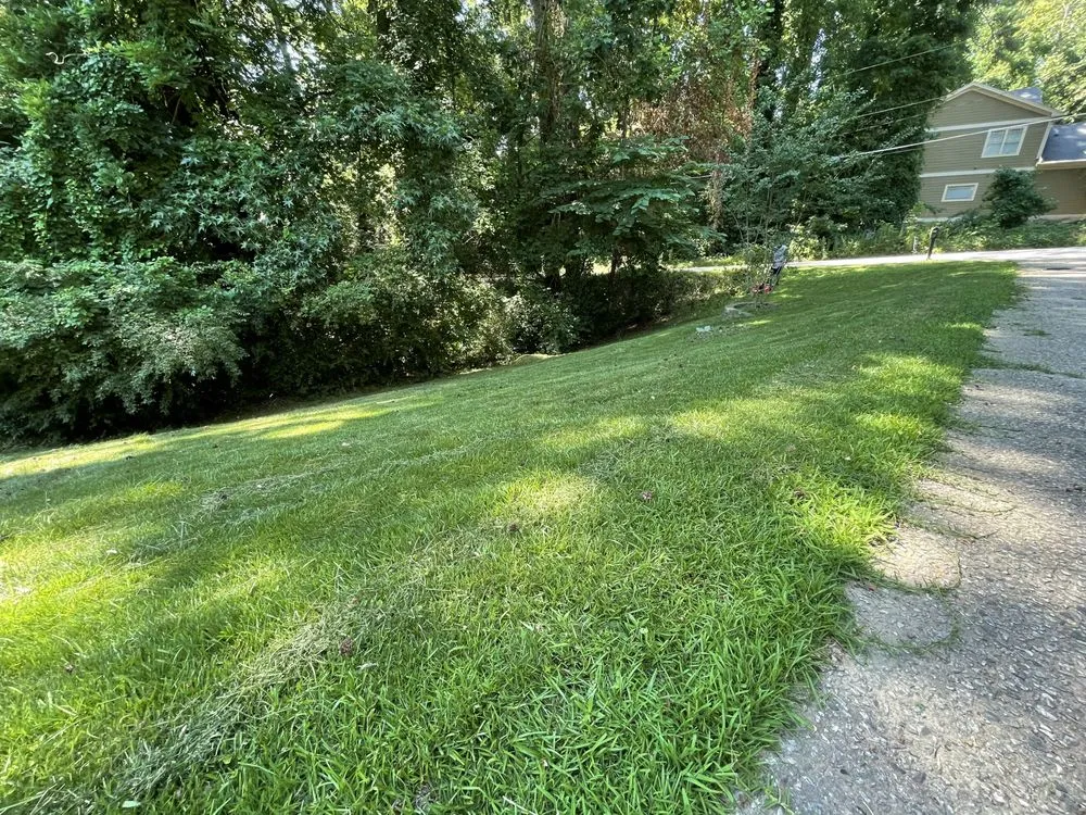Professional outdoor landscaping in Atlanta, GA by Jacen & Johnnie’s Lawncare and Landscaping