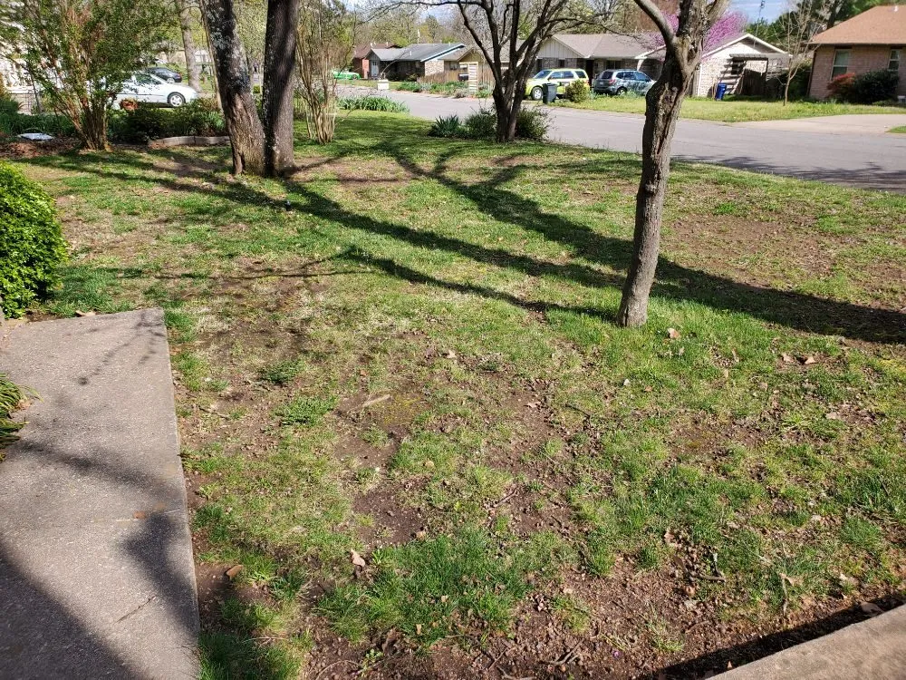 Custom outdoor landscaping with custom design in Welling, OK by Jack B's Lawn Care