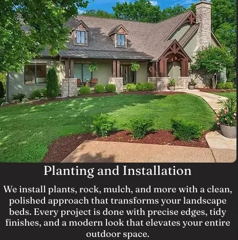 Reliable landscape installation in Nashville, TN - Jack of All Greens