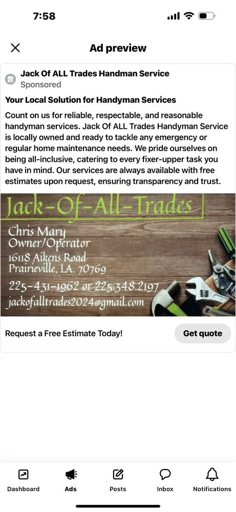 Professional outdoor landscaping in Prairieville, LA - Jack Of All Trades