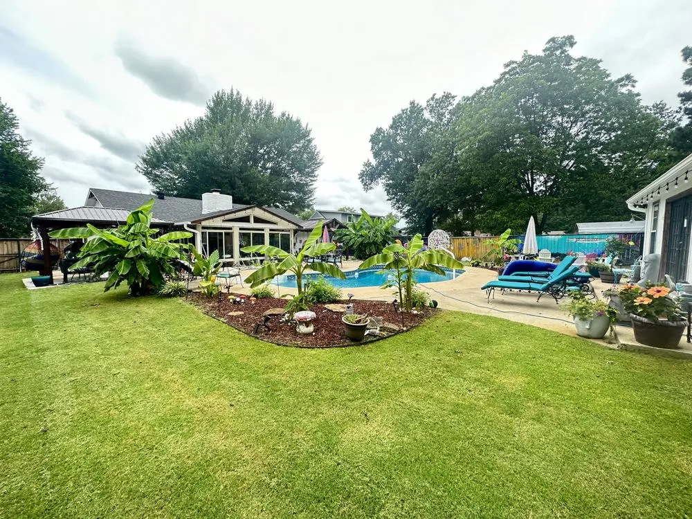 Affordable landscape installation in Fort Smith, AR by Jack's Lawn Care