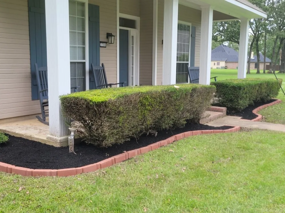 Professional landscape installation in Shreveport, LA by Jack's Quality Landscaping
