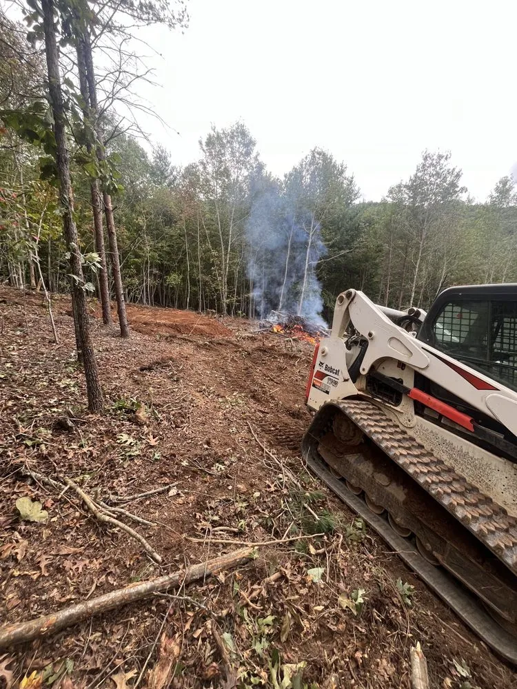 Custom lawn mowing service for beautiful yards in Forest City, NC by Jackson Grading and Land Clearing