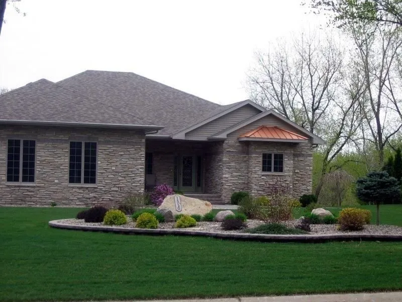 Professional landscape design with custom design in Mason City, IA by Jackson Landscape