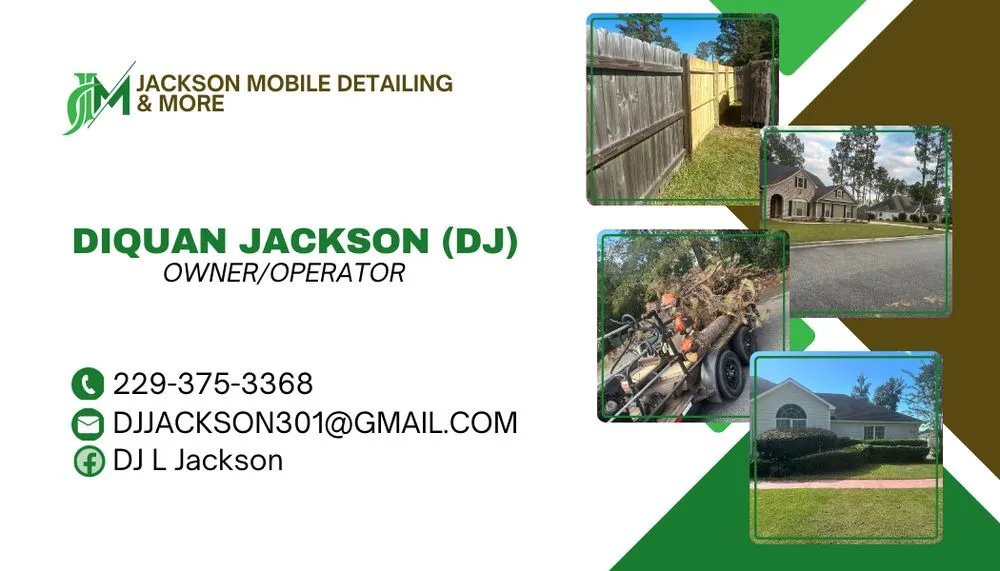 Expert garden landscaping for beautiful yards in Valdosta, GA by Jackson Mobile Detailing & More