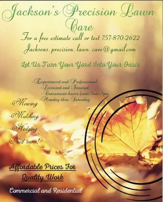 Jackson Precision Lawn Care Logo