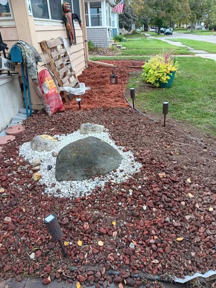 Reliable garden landscaping for residential properties across Jackson, MI - Jackson Repta Lawn Care and More