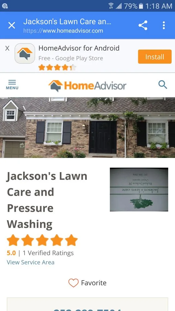 Expert landscape design near you in Elm City, NC by Jackson's Lawn Care