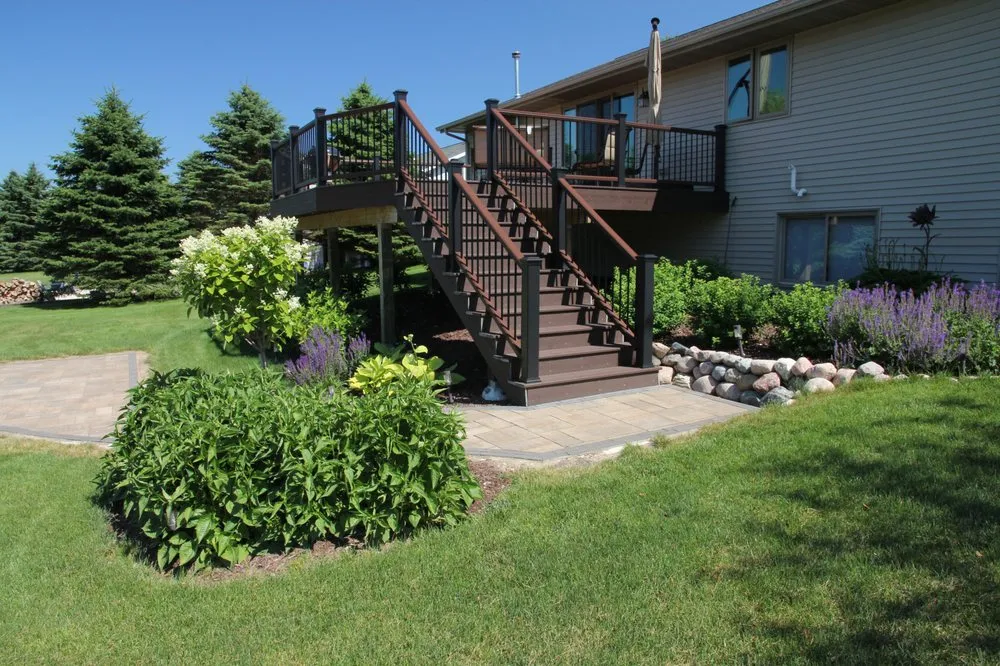 Top-rated lawn care service with custom design across Sun Prairie, WI - Jackstone Landscaping & Jackson Construction