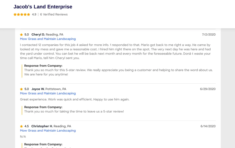 Affordable outdoor landscaping for outdoor upgrades across Reading, PA - Jacobs Land Enterprise