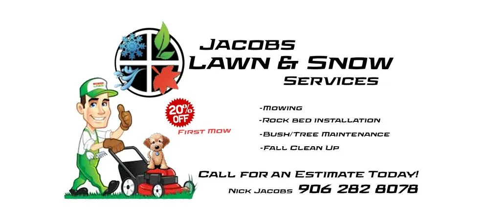 Professional garden landscaping experts serving Iron Mountain, MI - Jacobs Lawn And Snow Services
