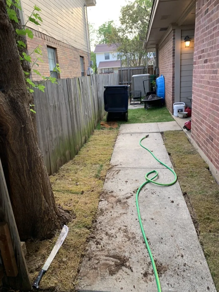 Professional garden landscaping in Denton, TX by Jacob’s Tree Removal