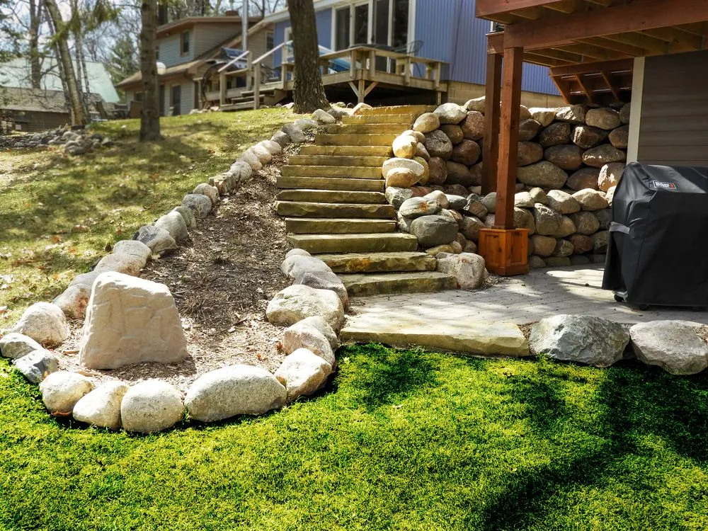Local outdoor landscaping near you in Brainerd, MN by Jacobson Excavating & Landscaping