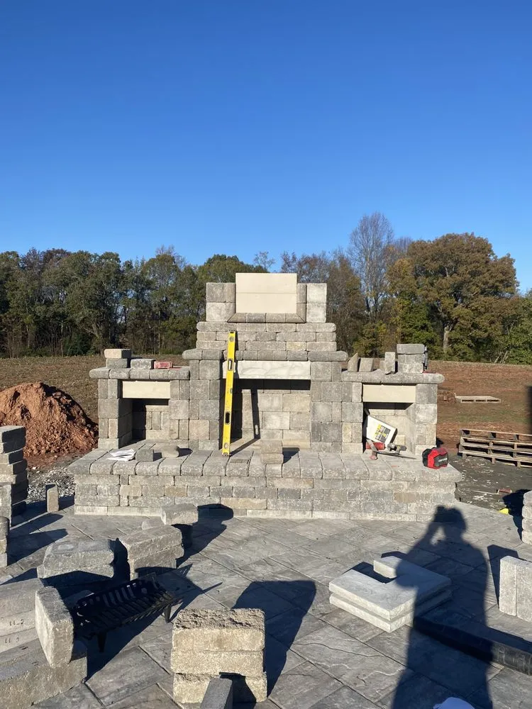 Custom garden landscaping in Pelzer, SC - Jacome Family Landscaping