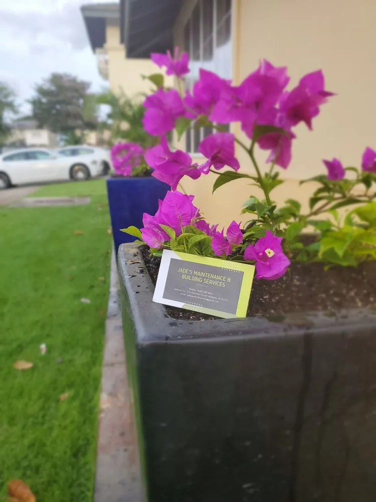 Local garden landscaping in Waipahu, HI - Jade's Maintenance & Building Services