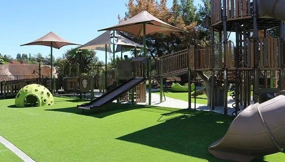 Custom garden landscaping in Sunnyvale, CA by JAE Turf and Landscape