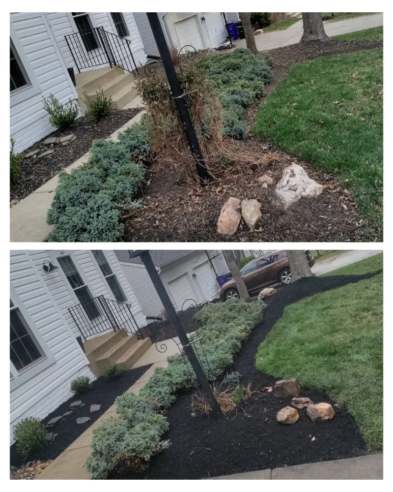 Professional landscaping services for homes in Columbia, MD by Jaf Lawn Cut & Cleaning Service