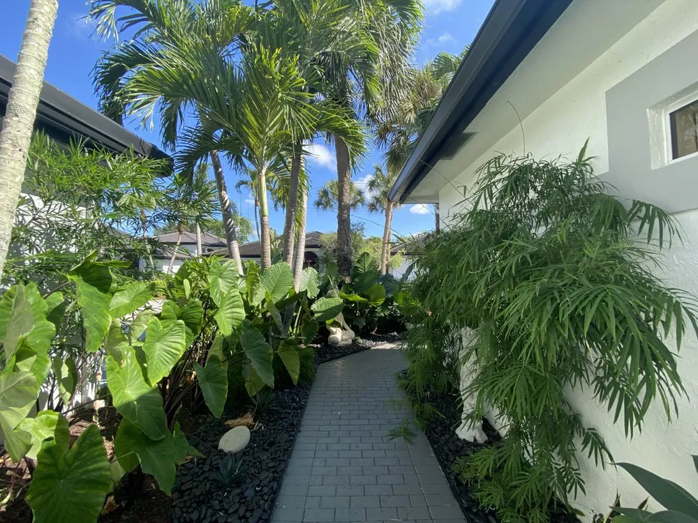 Expert lawn care service for residential properties in Boca Raton, FL by Jaguar Garden Designs