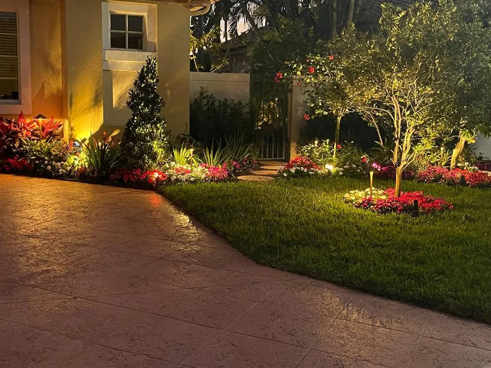 Top-rated landscaping services with custom design in Boca Raton, FL by Jaguar Garden Designs