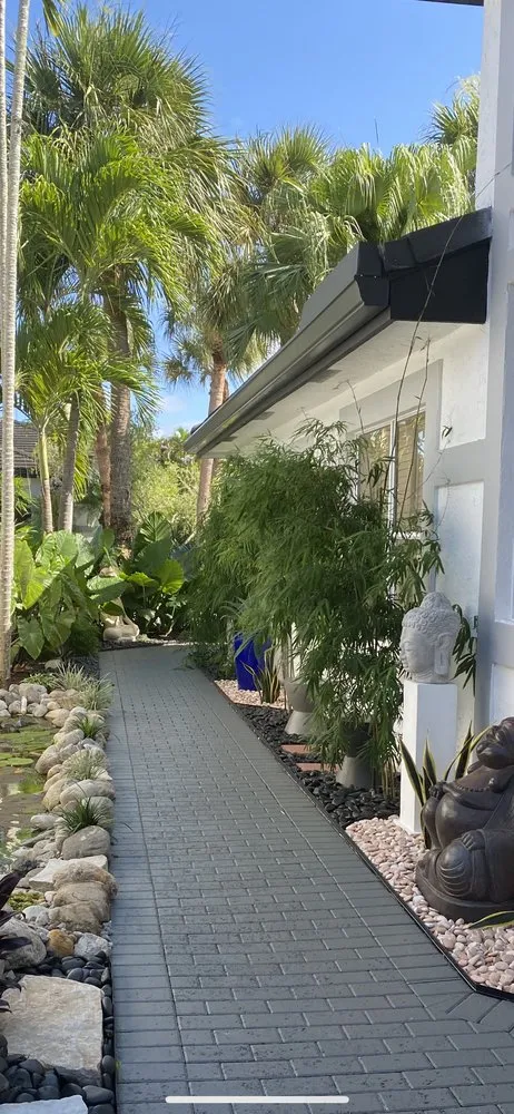 Professional outdoor landscaping in Boca Raton, FL - Jaguar Garden Designs