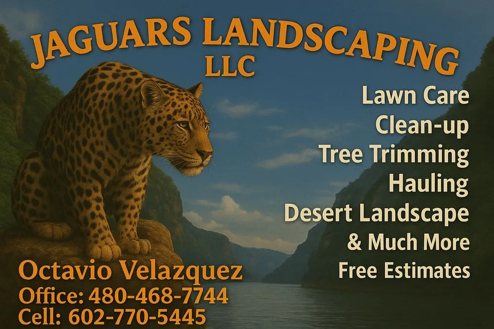 Local landscape design in Phoenix, AZ - Jaguars Landscaping
