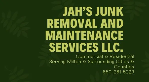 Jah’s Junk Removal and Maintenance Services Logo