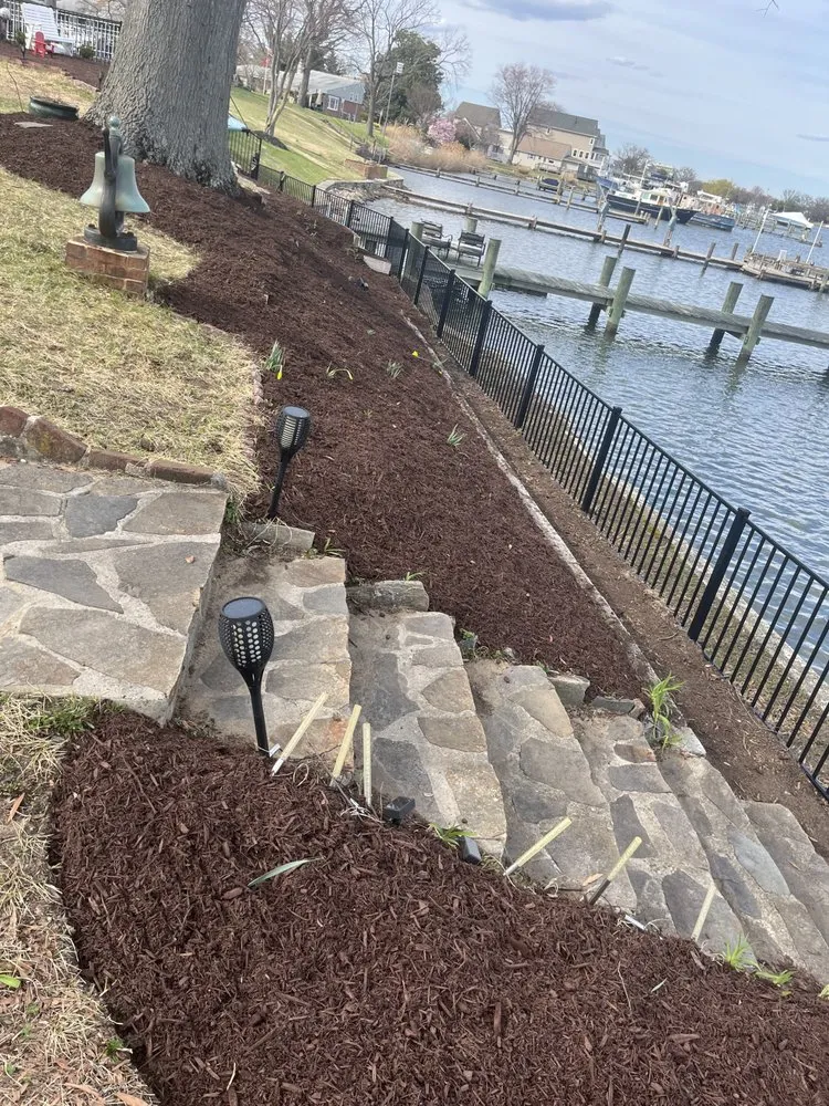 Local landscape design in Lake Shore, MD by Jaime's Lawn Care