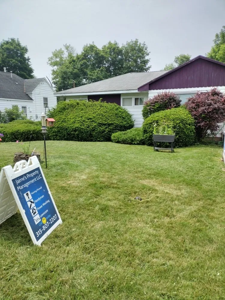 Affordable landscape installation in Syracuse, NY - Jaime's Property Management