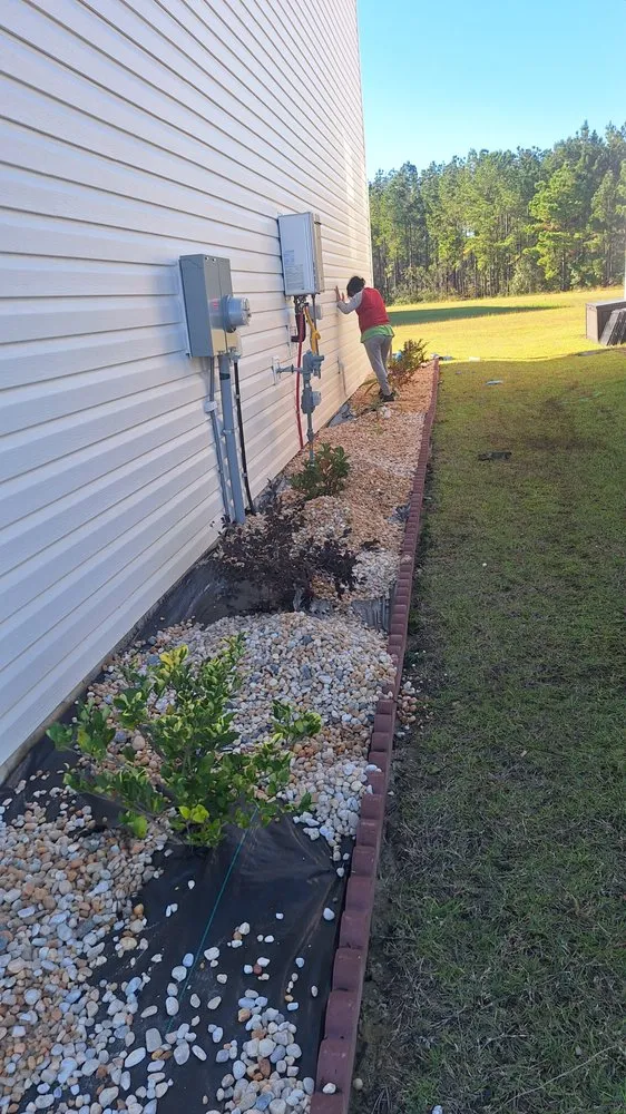 Local landscape installation in Bluffton, SC by Jairo's Landscaping Services
