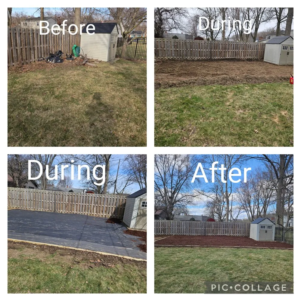 Professional garden landscaping near you in Helena, OH by JAK Solutions
