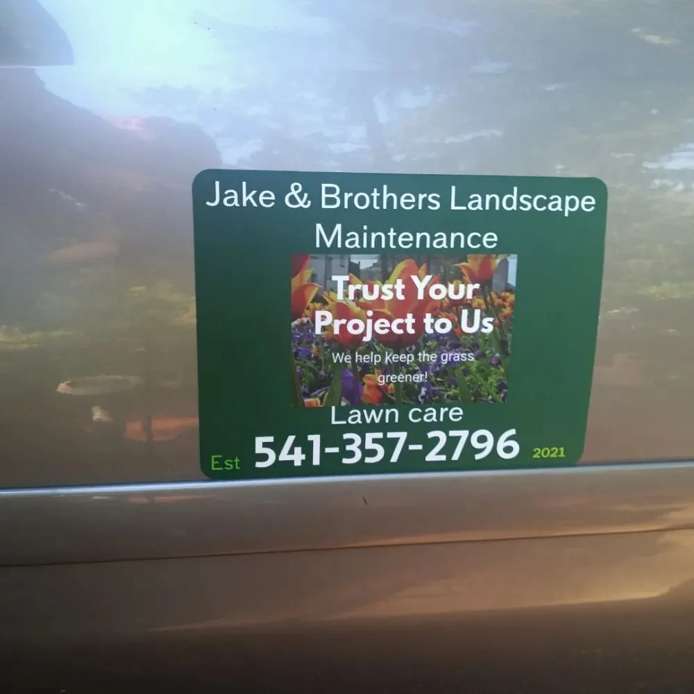 Expert lawn care service with custom design in Springfield, OR by Jake & Brothers Landscape Maintenance