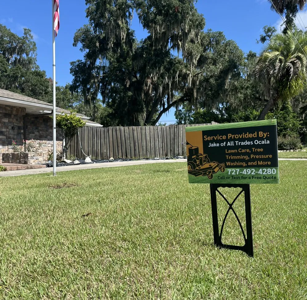 Top-rated yard cleanup service for homes across Ocala, FL - Jake of All Trades