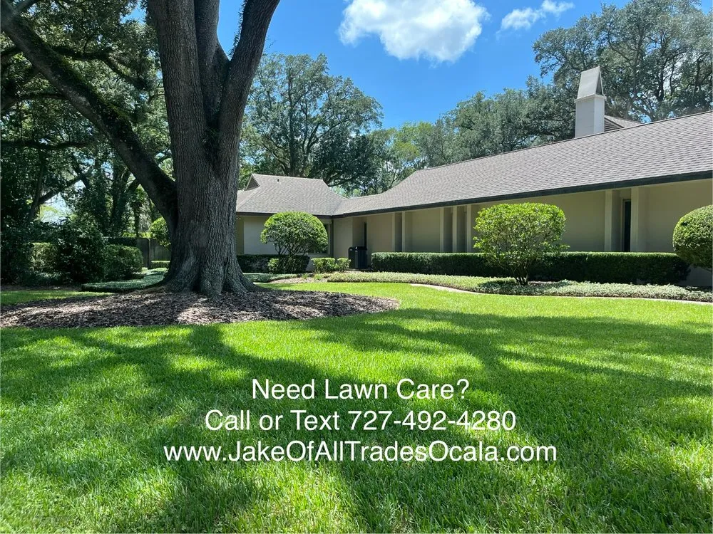 Expert landscape installation in Ocala, FL by Jake of All Trades