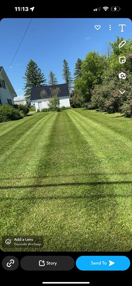 Expert lawn mowing service in Caribou, ME - Jake’s 4 Season Services