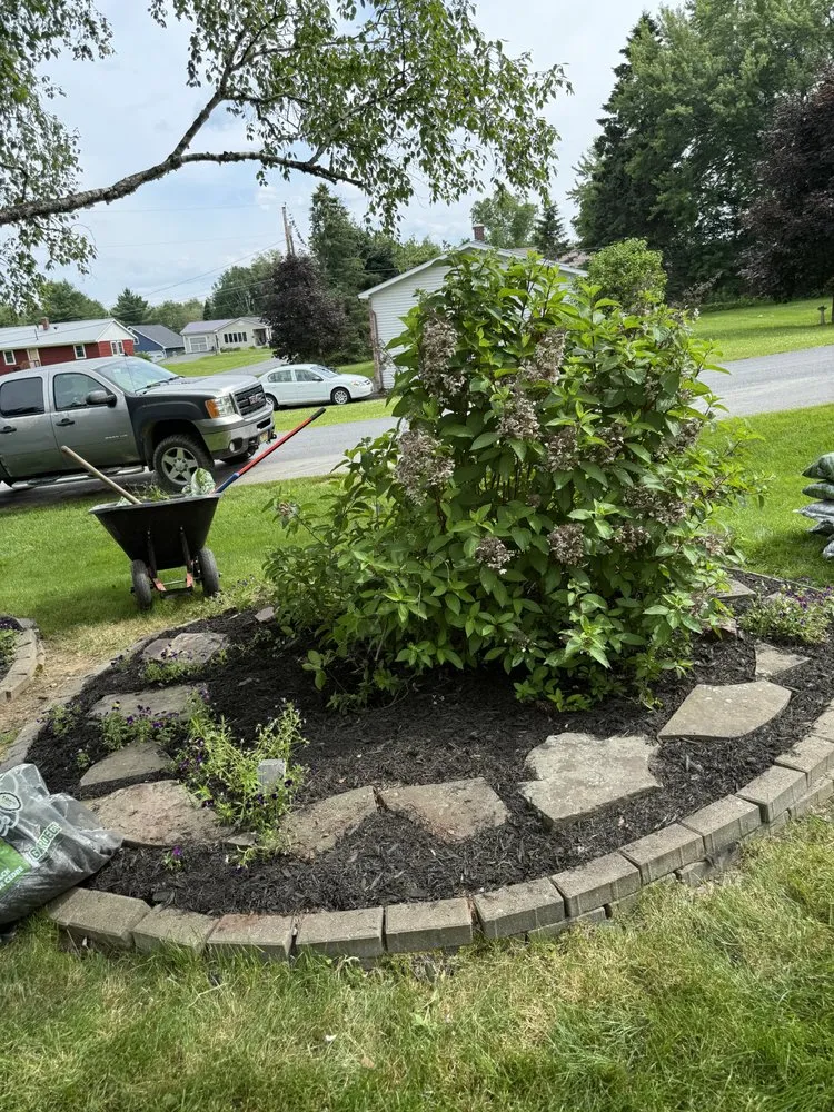 Local landscape installation in Caribou, ME - Jake’s 4 Season Services