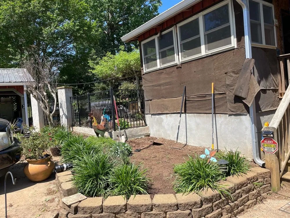 Custom yard cleanup service for outdoor upgrades in Statesville, NC by Jakes contractors