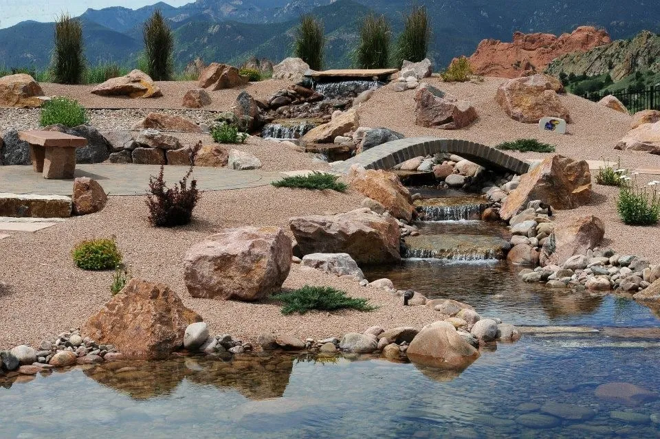 Custom landscape design with custom design in Colorado Springs, CO by Jake's Designs