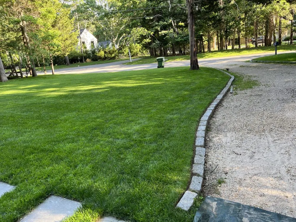 Top-rated lawn mowing service with custom design across Hampton Bays, NY - Jake’s irrigation landscaping &Maintenance