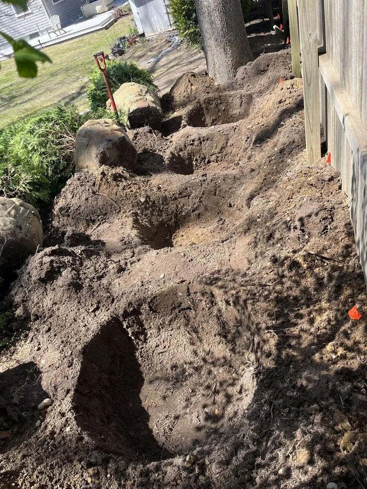 Professional landscape installation for homes in Hampton Bays, NY by Jake’s irrigation landscaping &Maintenance