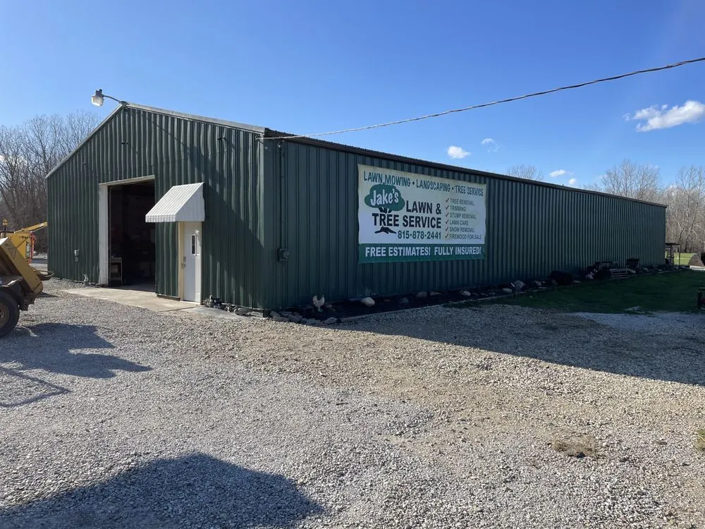 Affordable yard cleanup service with custom design in Granville, IL by Jake's Lawn & Tree Service